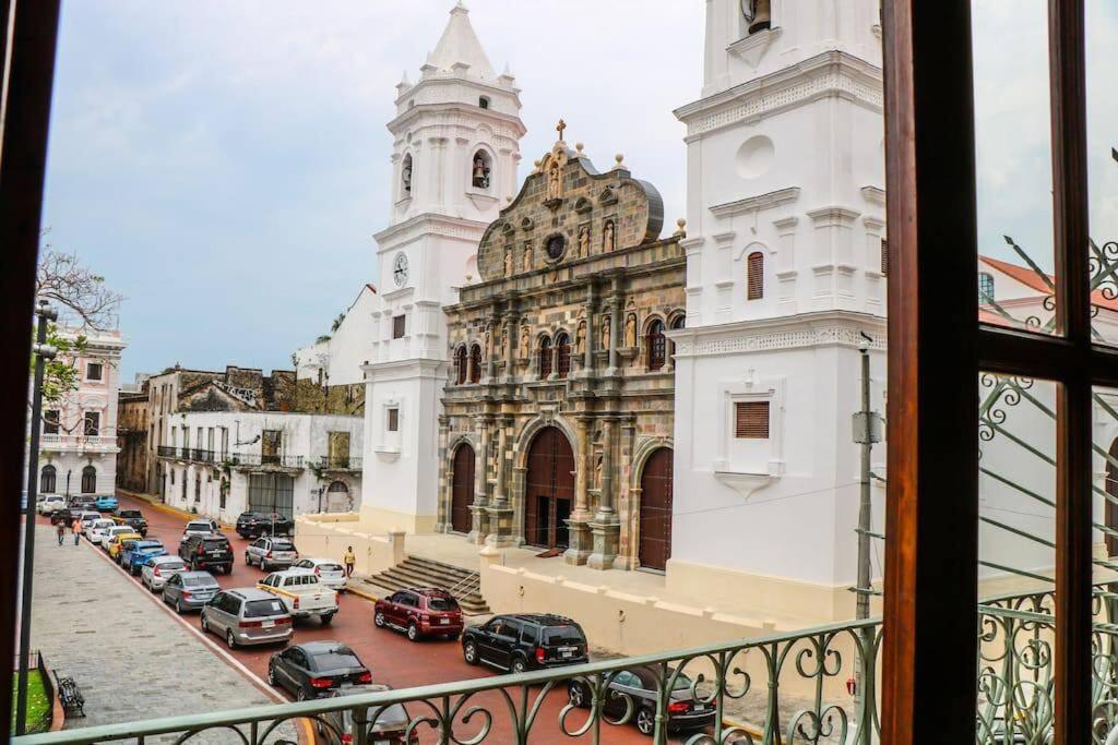 Plaza Catedral 104 - Apartment With A View To Plaza Catedral In Casco Panamá Exteriér fotografie